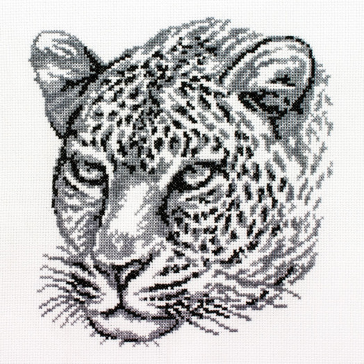Схемы вышивки «леопард»