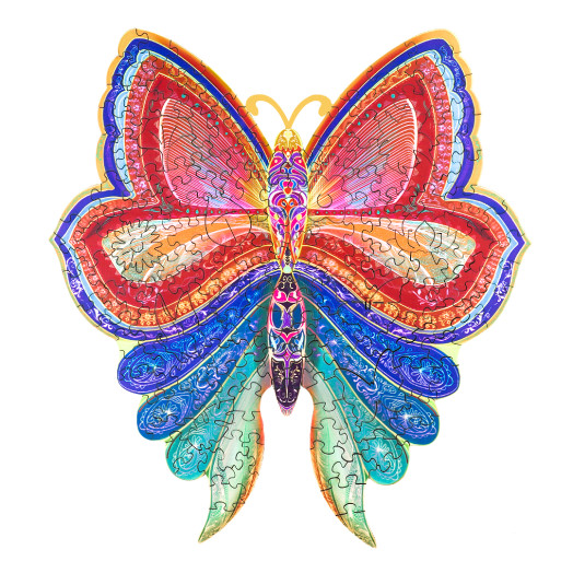 Разноцветная Бабочка L