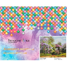 Выкладка алмазной мозаики 