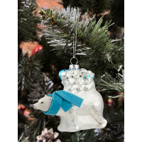 Новогодняя игрушка Медвежья семейка