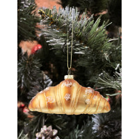 Новогодняя игрушка Круассан