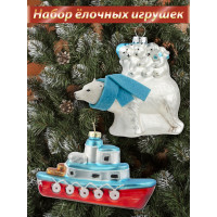 Новогодние игрушки Северный полюс