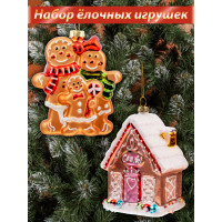 Новогодние игрушки Пряничная семейка