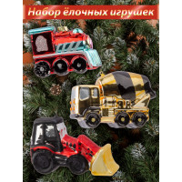 Новогодние игрушки Транспортная сила
