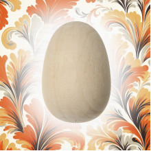 Пасхальные деревянные яйца для росписи и декора