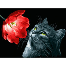 Ирина Гармашова, Черные кошки живопись, семейство кошачьих